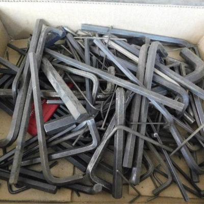 Huge Colleciton of Various Sized Allen Wrenches