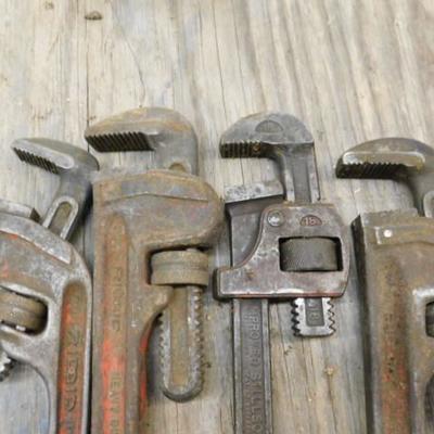 Selection of Pipe Wrenches