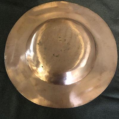 Lot #195 Copper Plate, Brass Turkish Coffee pot