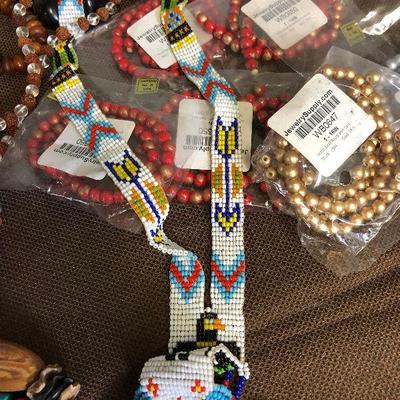 Lot #233 Lot of Bead Work; African and Native American 