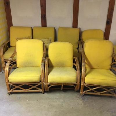 Lot 49 - Bamboo Chairs
