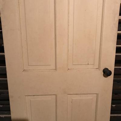 Lot 66 - Interior Door with Vintage Hardware