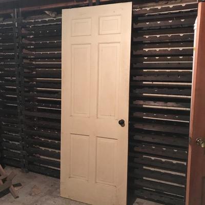 Lot 66 - Interior Door with Vintage Hardware