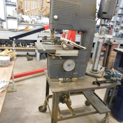 Craftsman Band Saw with Undertable Motor and Wheeled Stand