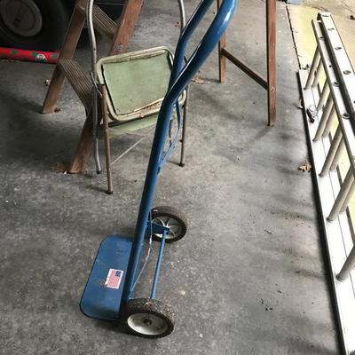 Lot 71 -  Ladders and Hand Truck