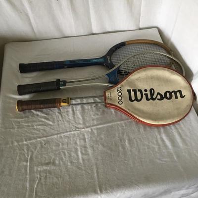 Lot 74 - Wilson T2000 Tennis Racquet & More