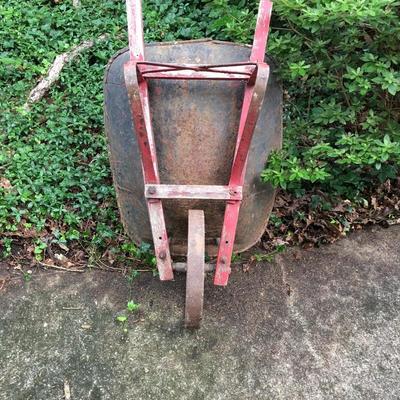 Lot 76 - Vintage Wheelbarrow