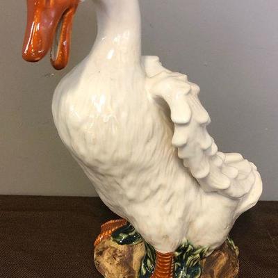 Lot#323 Decorative Ceramic Goose 