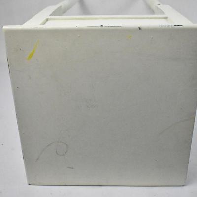 Shabby Chic Small End Table, White
