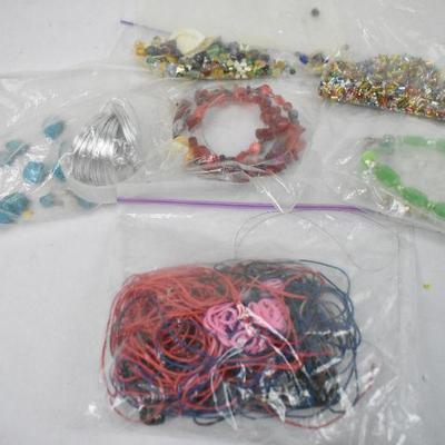 Misc Jewelry Making Beads, String, Wire
