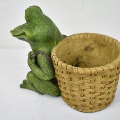 Frog/Basket Flower Pot