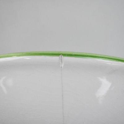 Painted Fruit Bowl - Crack and Small Chip
