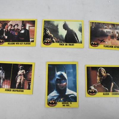 1989 Batman Cards ~100