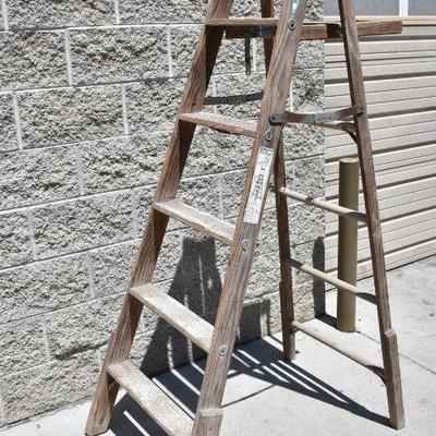 Werner Wooden Painters Ladder