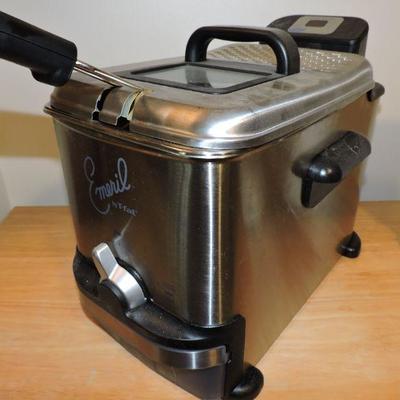 Emeril by T-Fal 3.3L Stainless Steel Deep Fryer with Oil Filtration