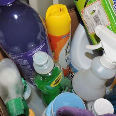 Lot of Cleaning Supplies