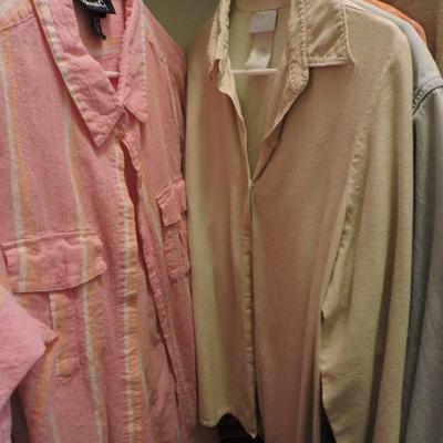 Collection of Women's Long Sleeve Shirts and Tops