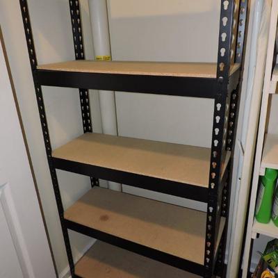 Two Storage Shelves
