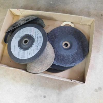 Large Collection of Metal Grinding Wheels (See All Pics)