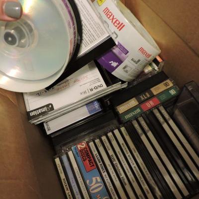 Miscellaneous Lot of CD's, Albums, DVD, etc.
