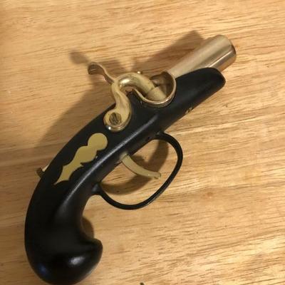 Flintlock Percussion Cap Pistol Gun Cigarette Lighter