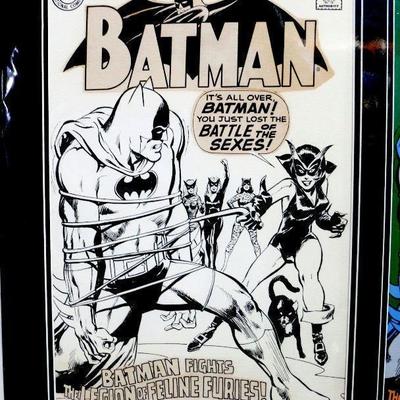 Batman #210 Original Comic Art Limited Print Signed by Neal Adams - Ltd/50