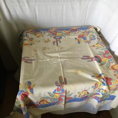 Lot 108 - Vintage Kitchen Tablecloths & More