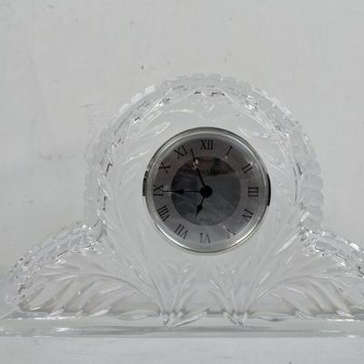 Princess House Quartz Glass Clock