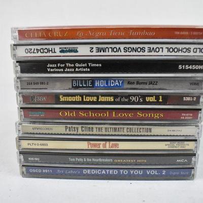 10 Love Song/Jazz CDs: Celia Cruz - Love Songs