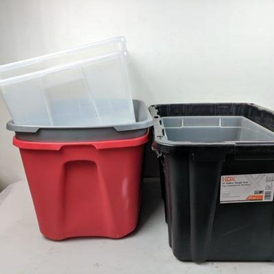 6 Bins - No Lids