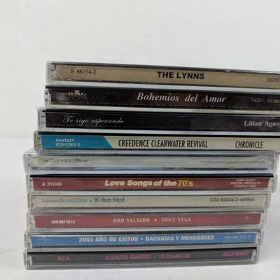 10 Misc CDs: Lynns - Tony Vega