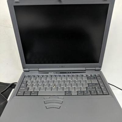Old Toshiba Laptop, Dell Case & Charger, Mouse - Windows XP, Has Wireless