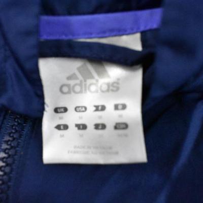 Women's Adidas Tops: Hooded Wind Jacket, Hoodie, M - Needs Cleaning