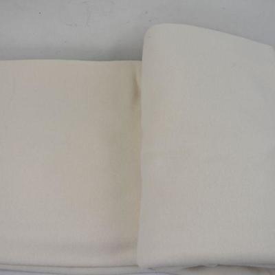 Fleece Blanket, Twin, Oatmeal Color