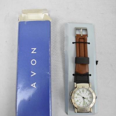 Avon Brown Leather Watch