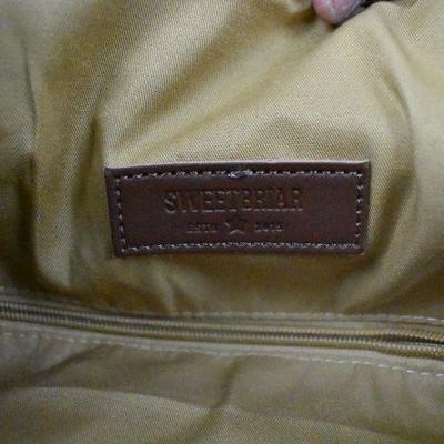 Sweet Briar Tan/Brown Canvas Duffle Bag - New