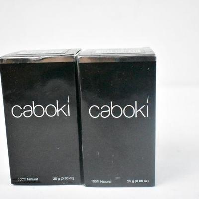 Caboki Hair Concealer, Medium Brown, Set of 2 - New