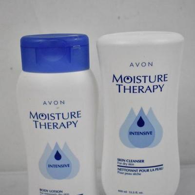 Avon Moisture Therapy Skin Cleanser & Body Lotion - New