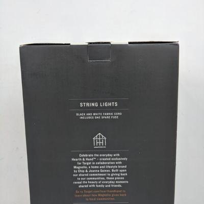 Hearth & Hand String Light Weather Resistant - New
