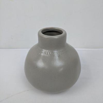 Hearth & Hand Small Vase, Gray - New