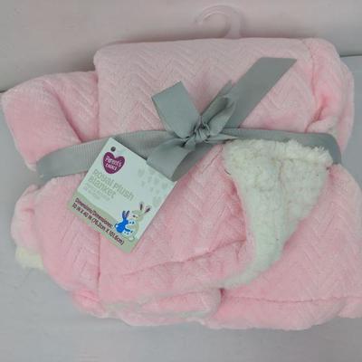 Parent's Choice Royal Plush Blanket Pink - New
