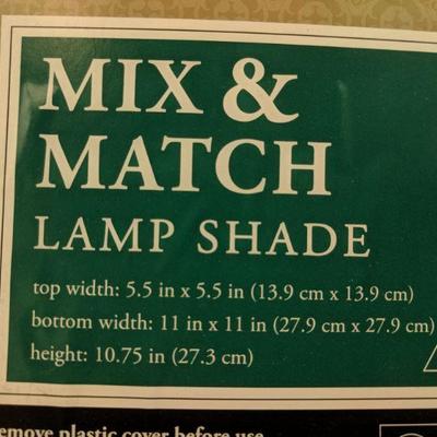 Lamp Shade, Medium Ivory, Set of 2 - New - Top 5.5