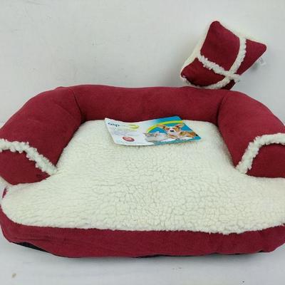 Pet Bedding, Small Dog, Red - New