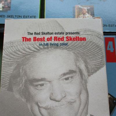Lot 15 - The Best of Red Skelton 4 Volume Set VHS tapes 