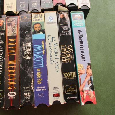 Lot 16 - VHS Tapes - Mario Lanza - Hallmark 