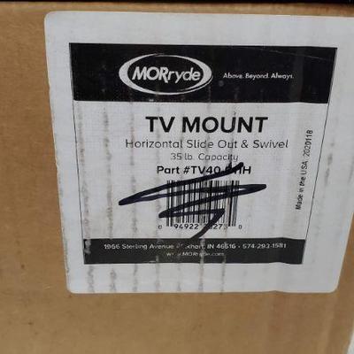 MORryde TV40-011H Horizontal Sliding TV Mount, Open Box - New