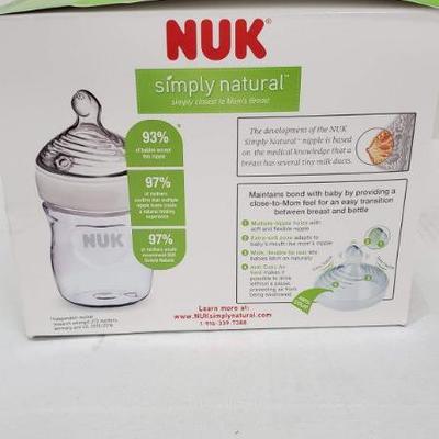 NUK Simply Natural Double Electric Breast Pump, Open Box - New