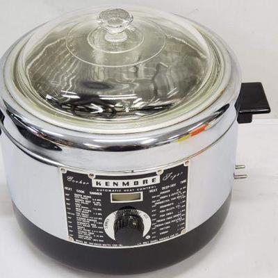 Vintage Kenmore Deep Fryer, Little Use, Model 309-69320