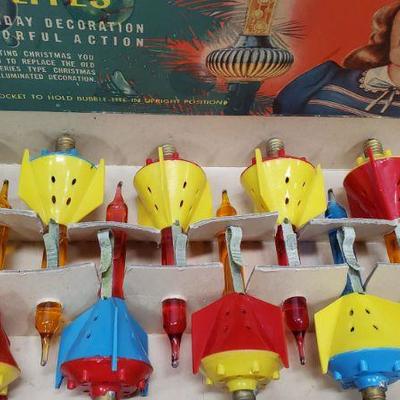 2 Sets of Vintage Bubble Lights, Noma Bubble Lites, Original Boxes