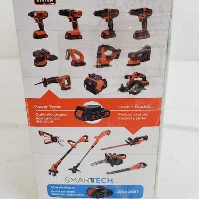 Black & Decker Reciprocating Saw, 20V Lithium Ion, Open Box - New